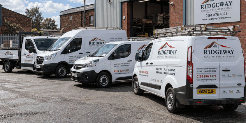 Fleet vehicles managed through TeamPoint asset and equipment management.