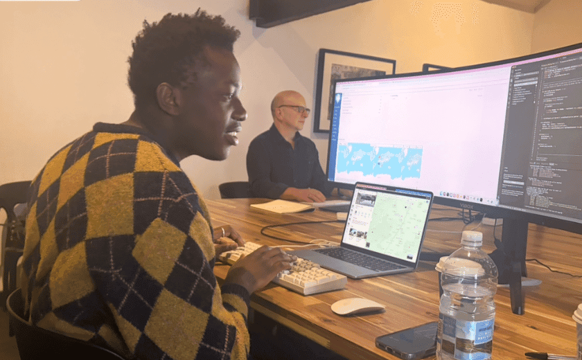 TeamPoint staff working on features to improve the platform