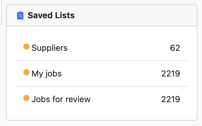 Creating a job